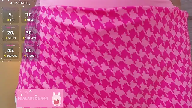 Snapshot of LARSONMIA chatting on 4, 11, 2025 LARSONMIA online show from 4, 11, 2025