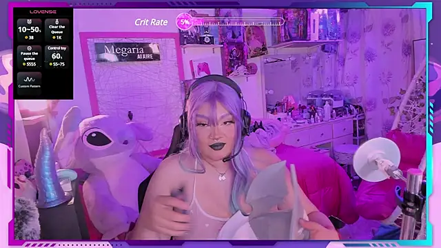 MegariaB online show from 22, 2, 2025