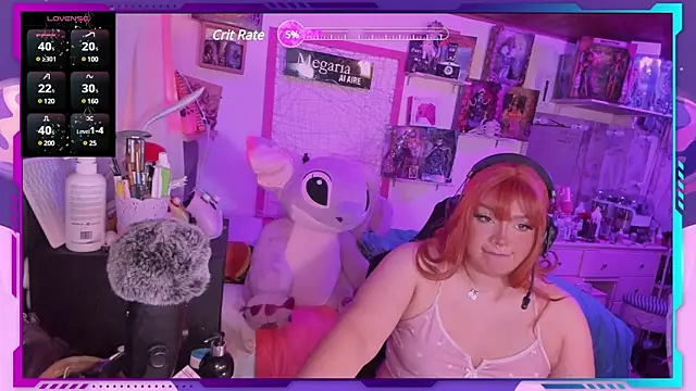 MegariaB online show from 14, 3, 2025