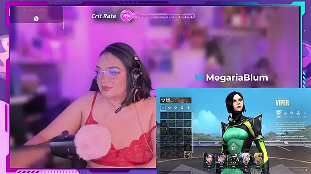 MegariaB online show from 16, 12, 2025