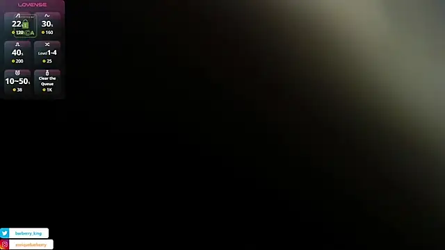 EnriqueBarberry online show from 14, 11, 2025