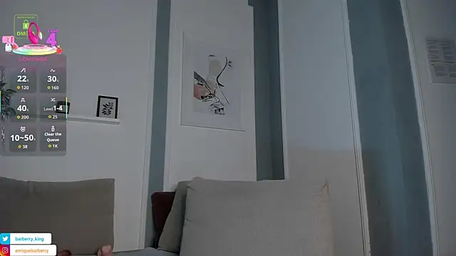 EnriqueBarberry online show from 23, 11, 2025