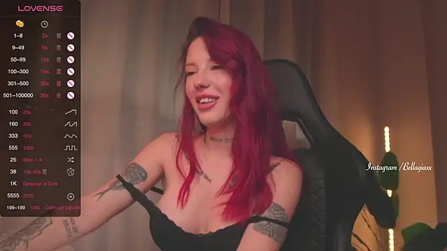 BellaGiaxx online show from 29, 12, 2024