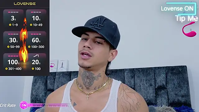 JAYCOB00 online show from 1, 2, 2025