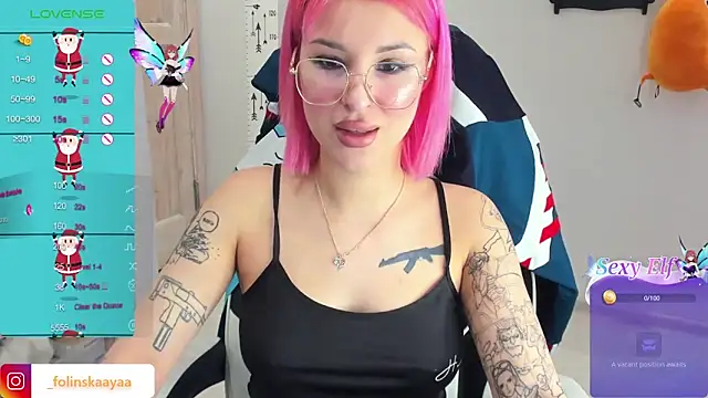 Snapshot of folinskayyya chatting on 5, 1, 2025 folinskayyya online show from 5, 1, 2025