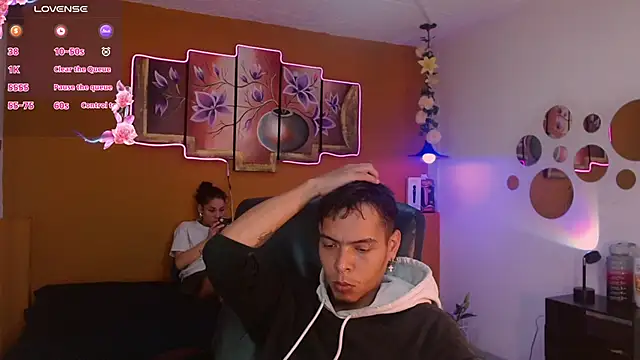 Snapshot of KokoAndRin chatting on 10, 1, 2025 KokoAndRin online show from 10, 1, 2025