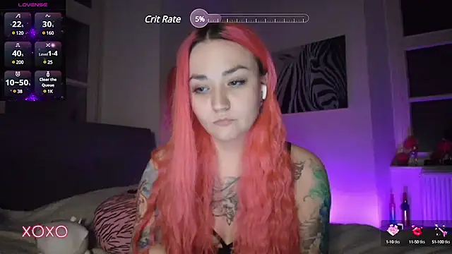 PinkHurricaneOfficial online show from 23, 2, 2025