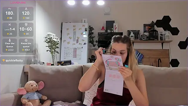 Girl alone home online show from 24, 10, 2025