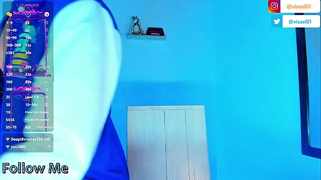 Snapshot of visaelX chatting on 4, 3, 2025 visaelX online show from 4, 3, 2025