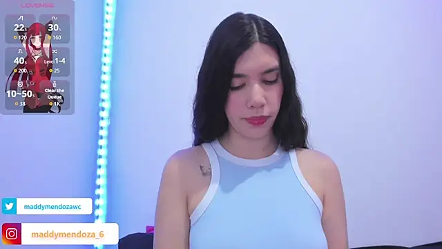 MaddyMendozaxx online show from 1, 12, 2025