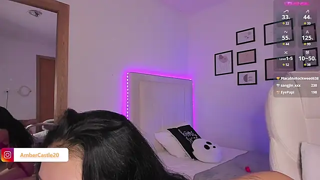 Snapshot of Amber-9 chatting on 2, 12, 2024 Amber-9 online show from 2, 12, 2024