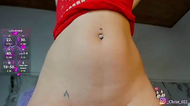 christal cutee online show from 6, 10, 2025