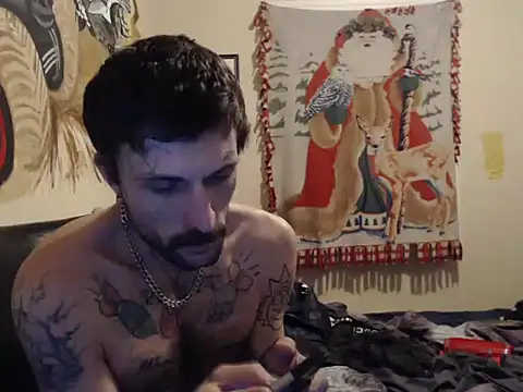 hungandtatted666 online show from 25, 1, 2025