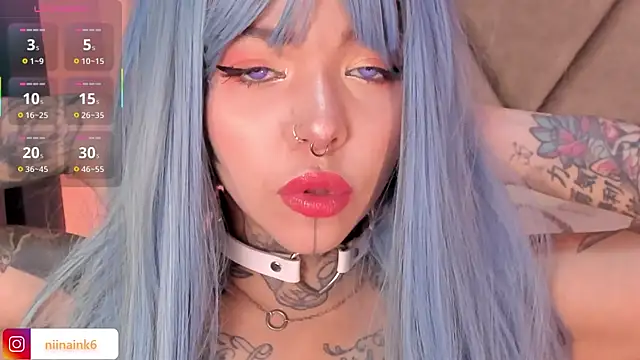 NinaInk online show from 14, 10, 2025