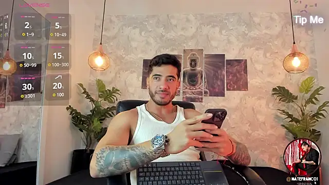 Snapshot of Nate_franco chatting on 22, 10, 2025 Nate franco online show from 22, 10, 2025