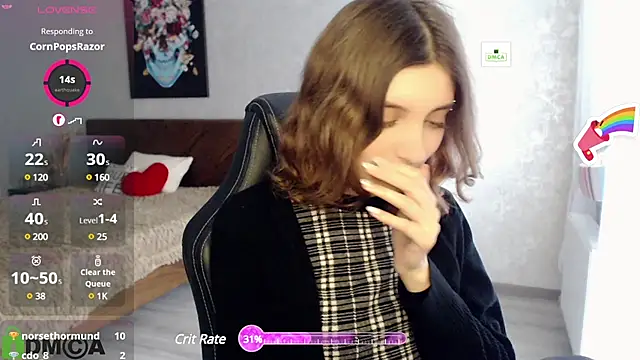 CherryBloom777 online show from 17, 1, 2025