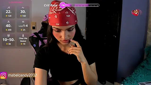 Snapshot of mabel_candy chatting on 9, 2, 2026 mabel candy online show from 9, 2, 2026