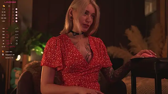 LinaKinky online show from 8, 12, 2024