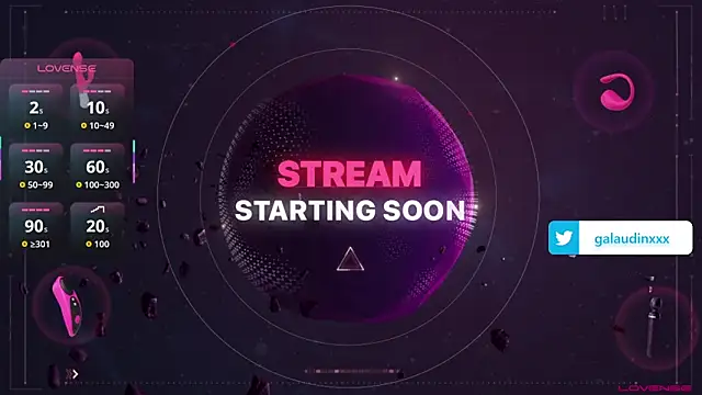 galaudin 3x  online show from 19, 1, 2026