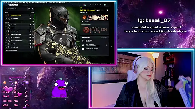 Irinaa Scarlett online show from 10, 2, 2026