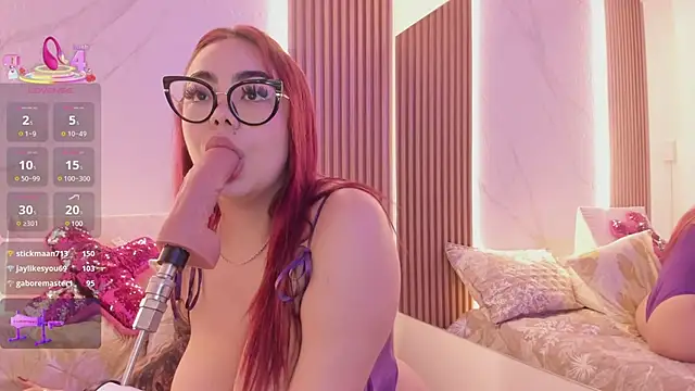 Snapshot of juicy_led_ chatting on 25, 2, 2025 juicy led online show from 25, 2, 2025