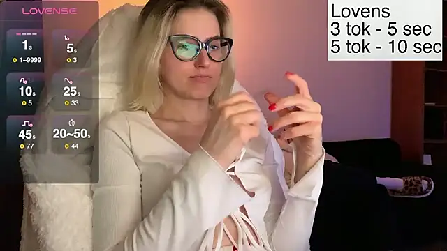 Sexy Sweets online show from 9, 1, 2026
