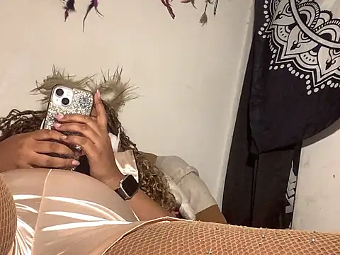 Sexy ebony BunNey online show from 23, 5, 2026