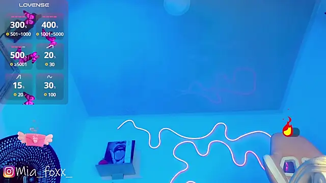 Snapshot of Mia_foxx_ chatting on 1, 3, 2025 Mia foxx online show from 1, 3, 2025