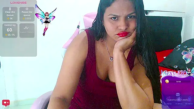 Snapshot of SweetAlmaa chatting on 21, 2, 2025 SweetAlmaa online show from 21, 2, 2025