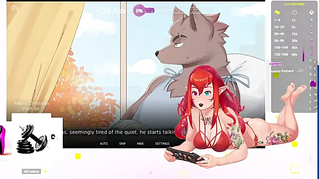 NikkoTyan online show from 25, 12, 2024