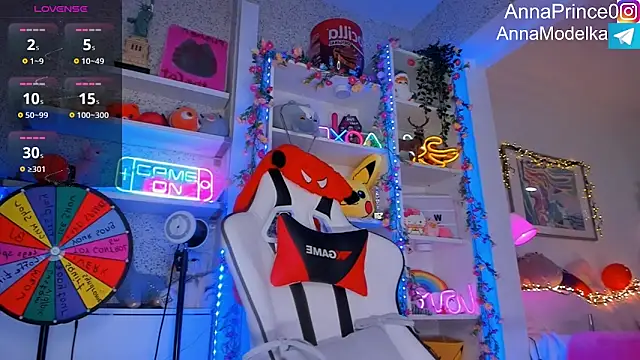 Anna Prince online show from 23, 1, 2025