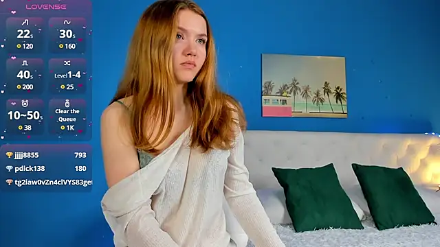 Eva  Lewis online show from 18, 3, 2025