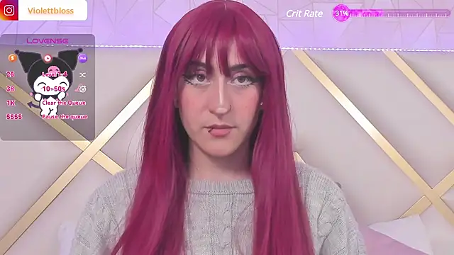 Violettbloss online show from 10, 1, 2025