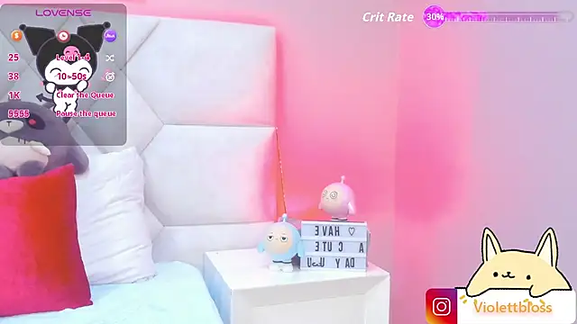 Violettbloss online show from 26, 9, 2025