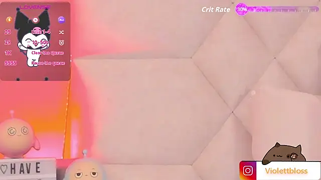 Violettbloss online show from 16, 10, 2025