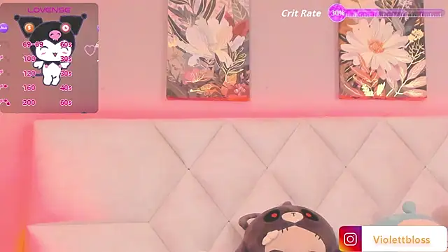 Violettbloss online show from 6, 11, 2025