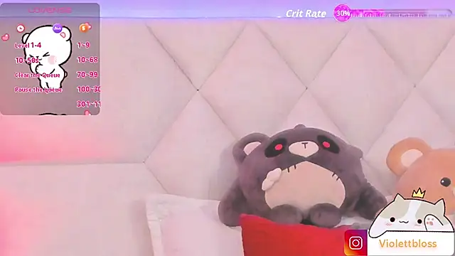 Violettbloss online show from 19, 11, 2025