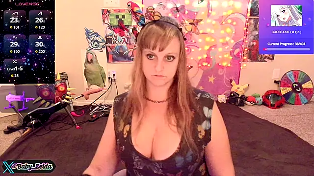 BabyZelda online show from 1, 10, 2025