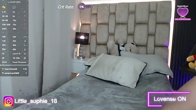 Snapshot of little_sophie18 chatting on 12, 3, 2025 little sophie18 online show from 12, 3, 2025