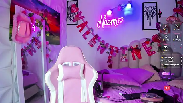 NaomiAsha online show from 19, 2, 2025