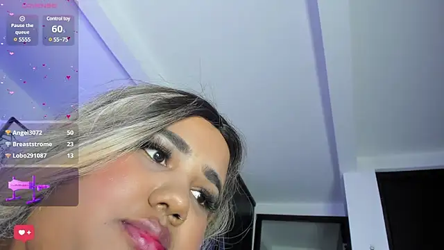 NaomiAsha online show from 6, 3, 2025