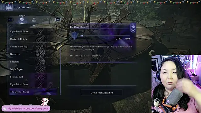 Snapshot of EmGreens chatting on 14, 12, 2025 EmGreens online show from 14, 12, 2025