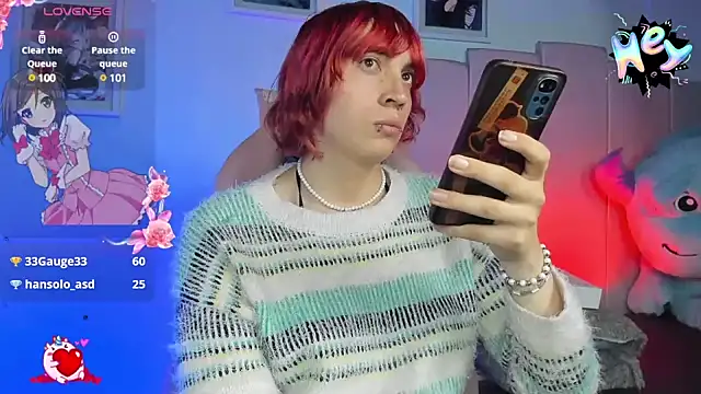 Snapshot of -kisa_ chatting on 25, 1, 2025 -kisa online show from 25, 1, 2025