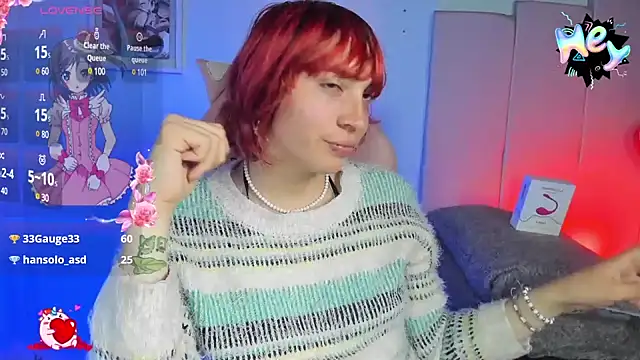 Snapshot of -kisa_ chatting on 25, 1, 2025 -kisa online show from 25, 1, 2025