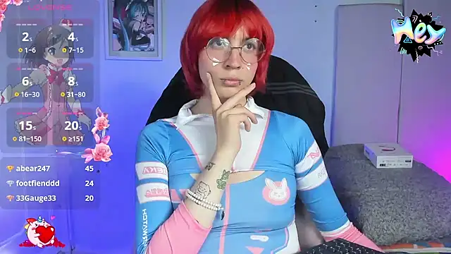 Snapshot of -kisa_ chatting on 29, 1, 2025 -kisa online show from 29, 1, 2025