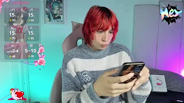 Snapshot of -kisa_ chatting on 30, 1, 2025 -kisa online show from 30, 1, 2025