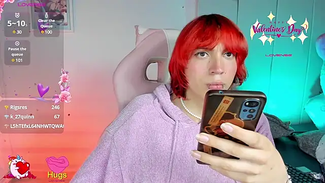 Snapshot of -kisa_ chatting on 7, 2, 2025 -kisa online show from 7, 2, 2025