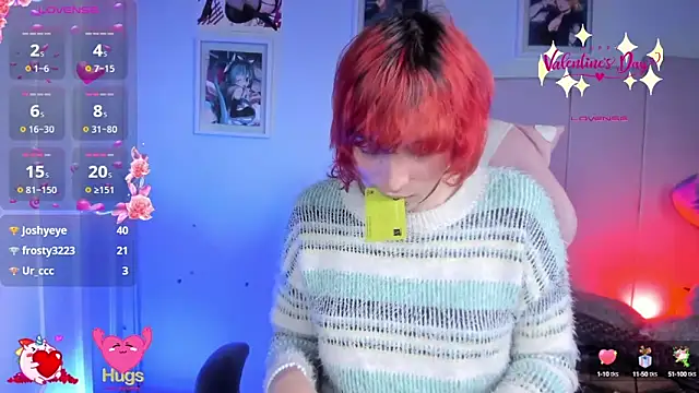 Snapshot of -kisa_ chatting on 12, 2, 2025 -kisa online show from 12, 2, 2025