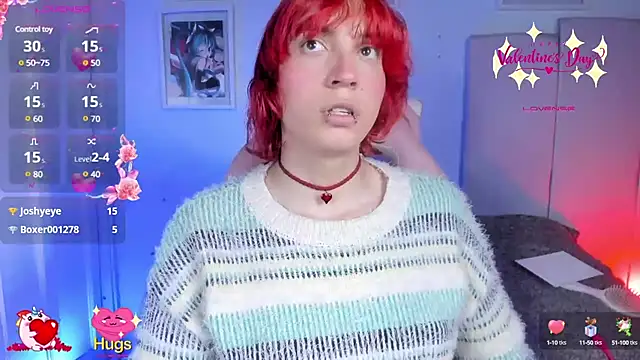 Snapshot of -kisa_ chatting on 13, 2, 2025 -kisa online show from 13, 2, 2025