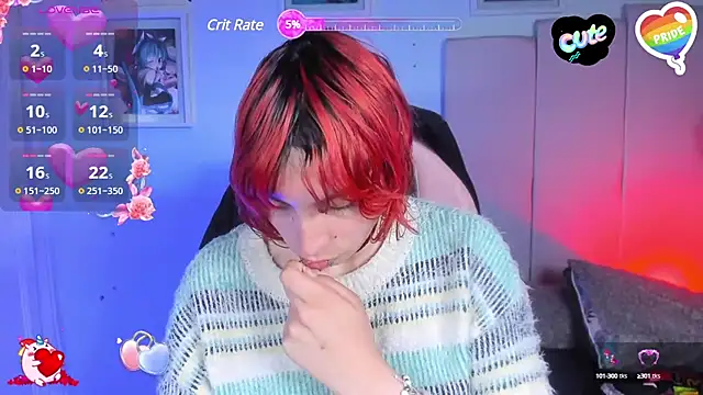 Snapshot of -kisa_ chatting on 22, 2, 2025 -kisa online show from 22, 2, 2025